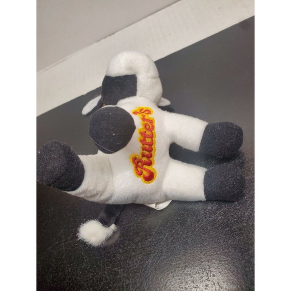 6 Inch Rutter's Black & White Cow Plush - Picture 5 of 7